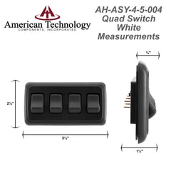 American Technology Components installed in RV dash demonstrating compact fit and convenient access