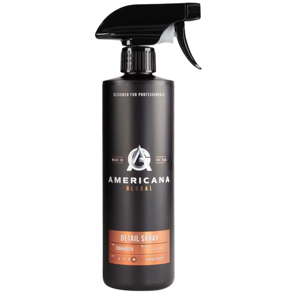 Americana Global bottle front label showing product name and size for clear identification and trust