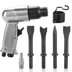 AMGSH front view of air hammer showing ergonomic grip and controls for better handling