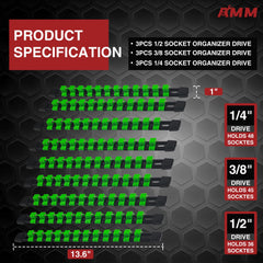 AMM close-up of removable clip and end cap demonstrating quick customization benefit