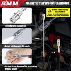 AMM ergonomic handle detail demonstrating comfortable grip for reduced fatigue