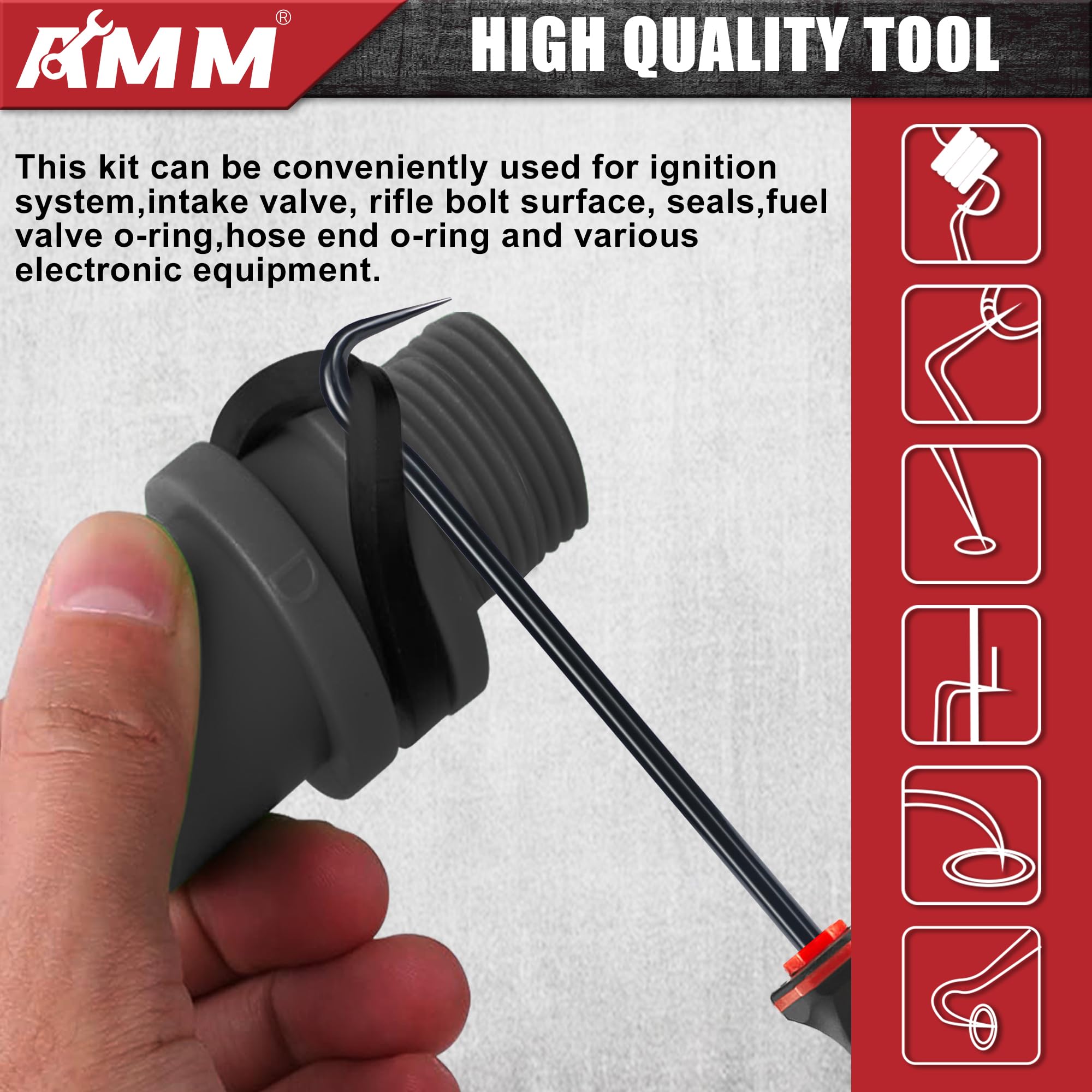 AMM tools on a workbench with parts to show professional workshop readiness