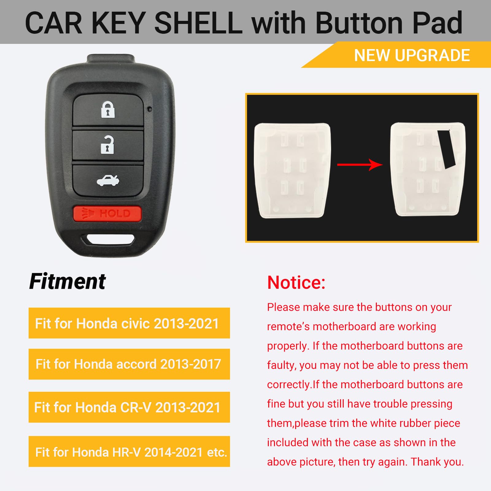 AMNEYER key blade beside shell showing correct size and easy transfer