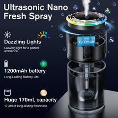 Amor Lyris side profile with USB port highlighting easy recharging
