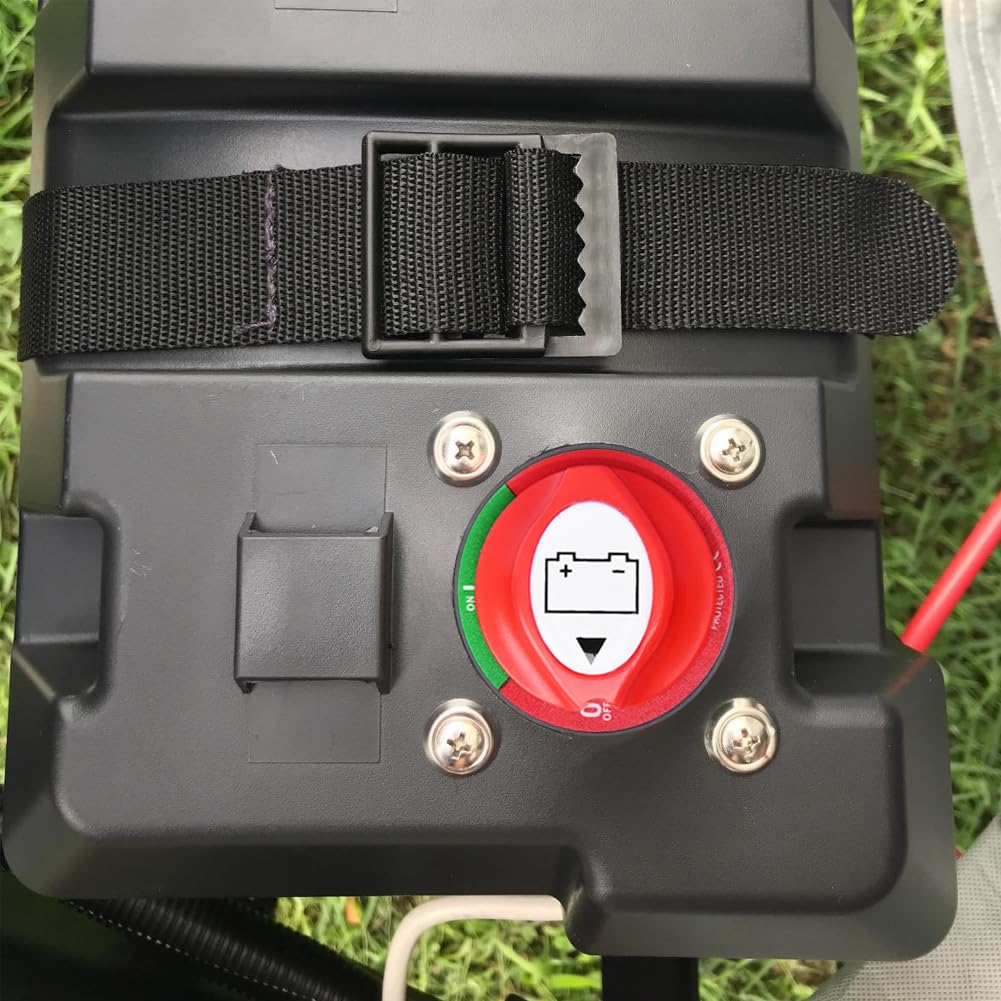 Ampper rear cover insulating terminals to prevent accidental shorts and improve safety