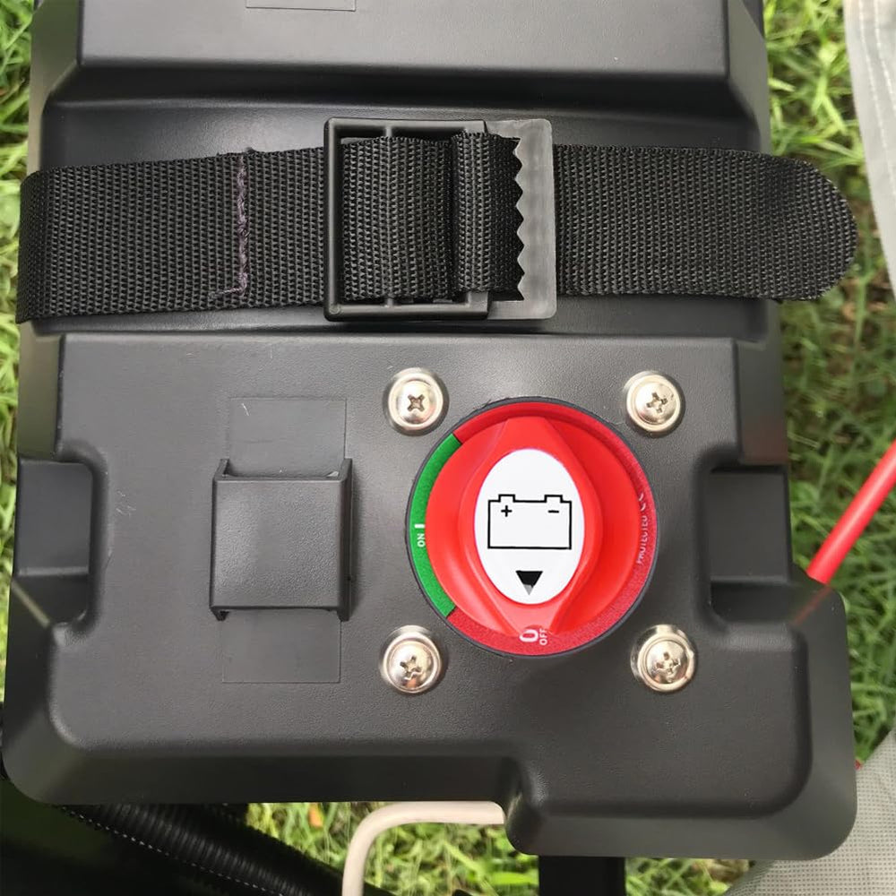 Ampper rear cover insulating terminals to prevent accidental shorts and improve safety