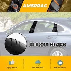 AMSPRAC installed on front door pillar demonstrating clean sporty appearance