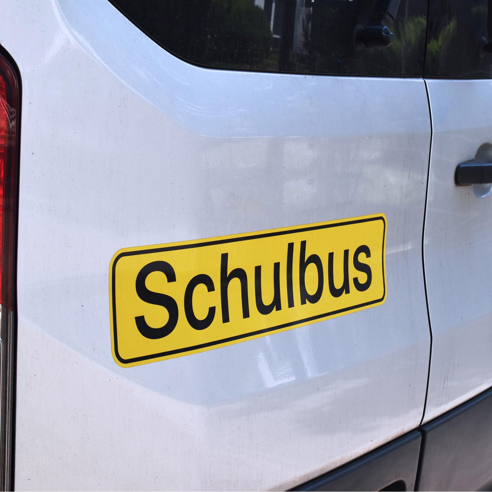 Amylove branded fleet truck with magnet panels showing temporary protection
