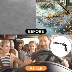 ANABIUP in use cleaning car interior quickly removing dust from vents