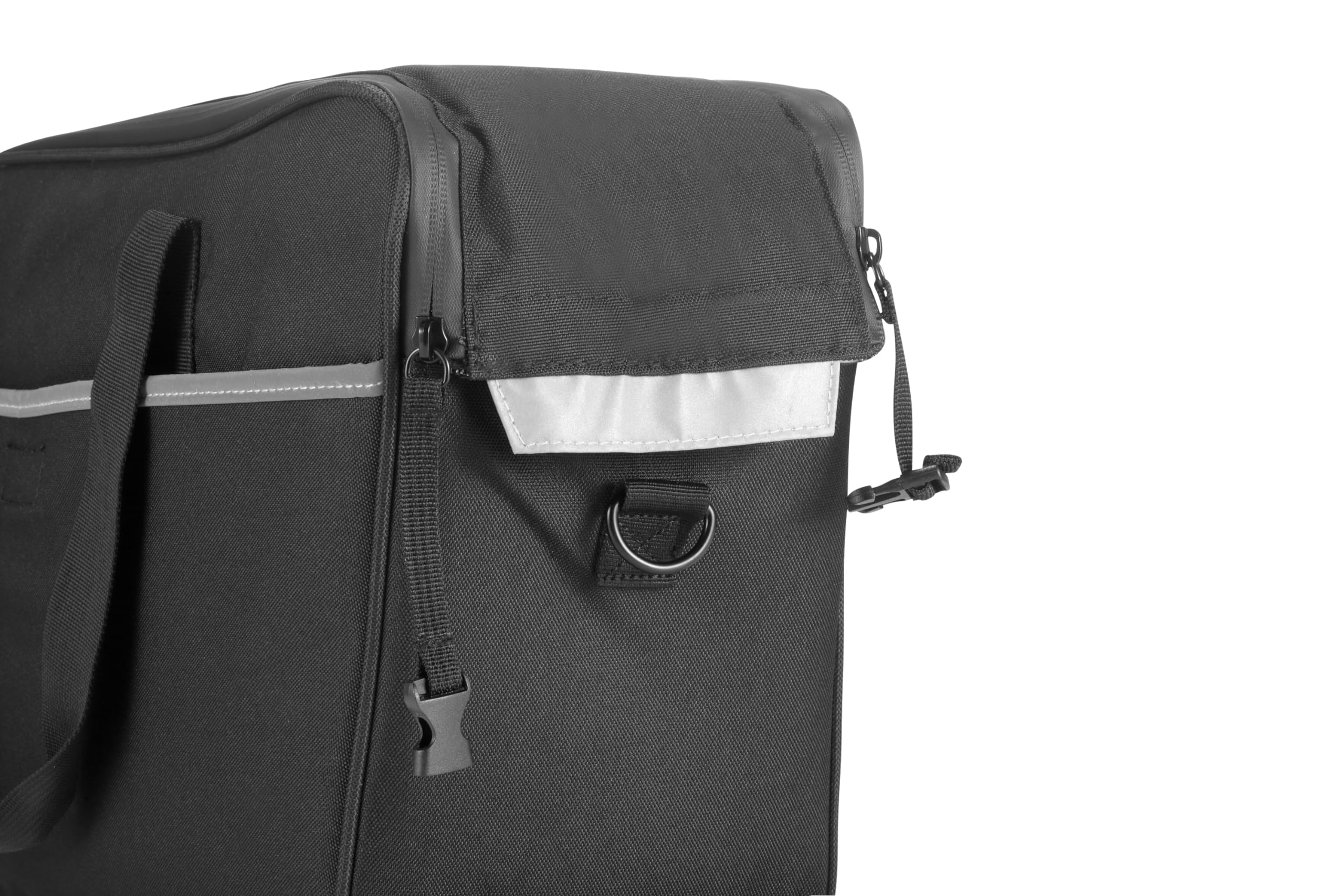 ANASES waterproof zipper close-up protecting contents from water benefit