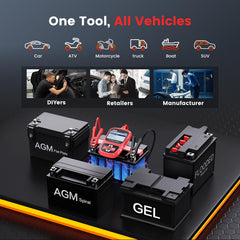 ANCEL BST200 side profile highlighting compact lightweight design benefit
