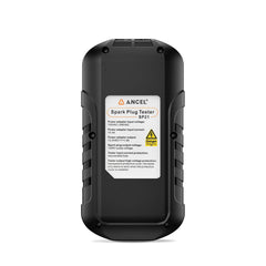 ANCEL SP21 transparent protective cover visible protecting the user while observing spark