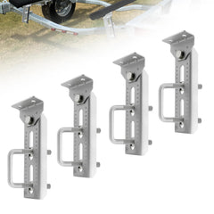Andorm front view showing four installed brackets for strong bunk support