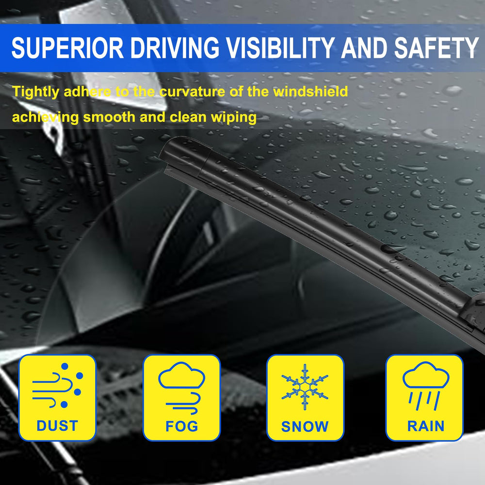 ANIKLUIM rear 12-inch blade detail demonstrating compact fit for hatch window