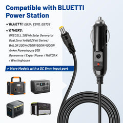 Anina closeup of 7.9x5.5mm DC7909 barrel connector highlighting precise fit for BLUETTI