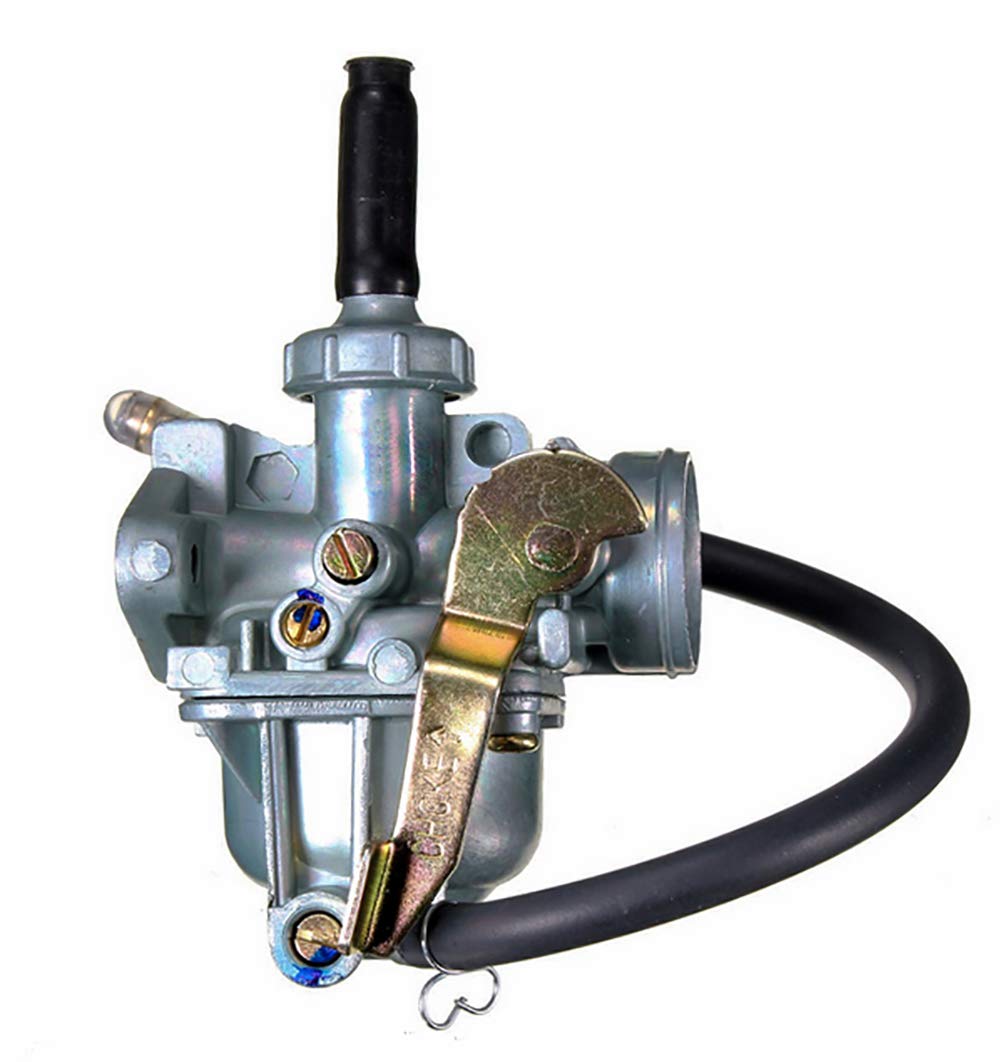 Aniro Moto front-view carburetor showing overall fit and improved reliability