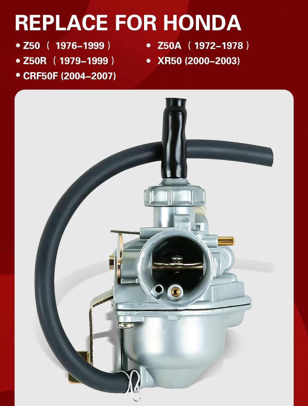 Aniro Moto top view of jets and float bowl for easier maintenance