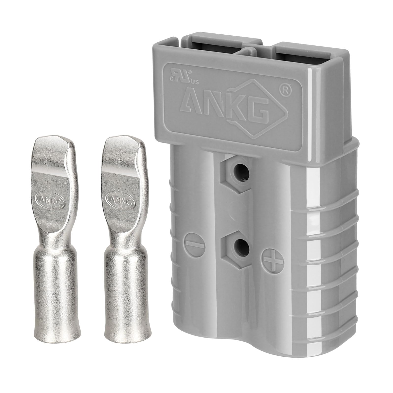 ANKG 350A front view showing connector body and secure latch for quick service