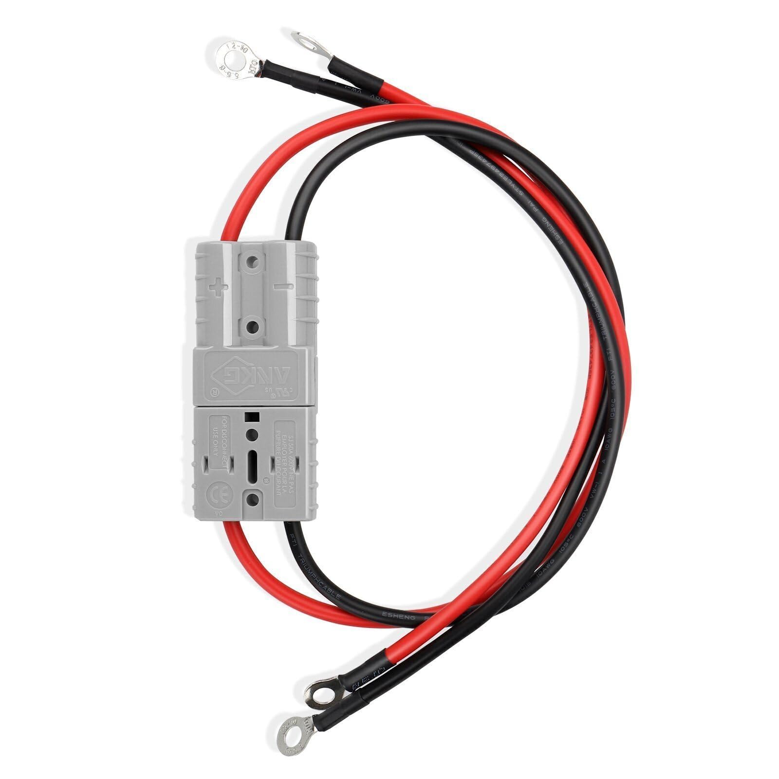 ANKG front view of connectors showing quick connect benefit