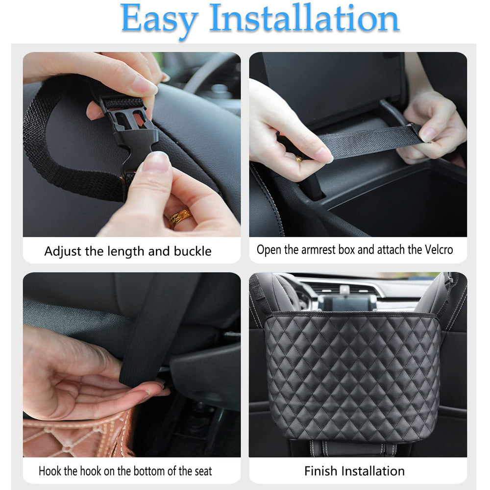 ANLEM inside car with family showing reduced clutter and safer reach