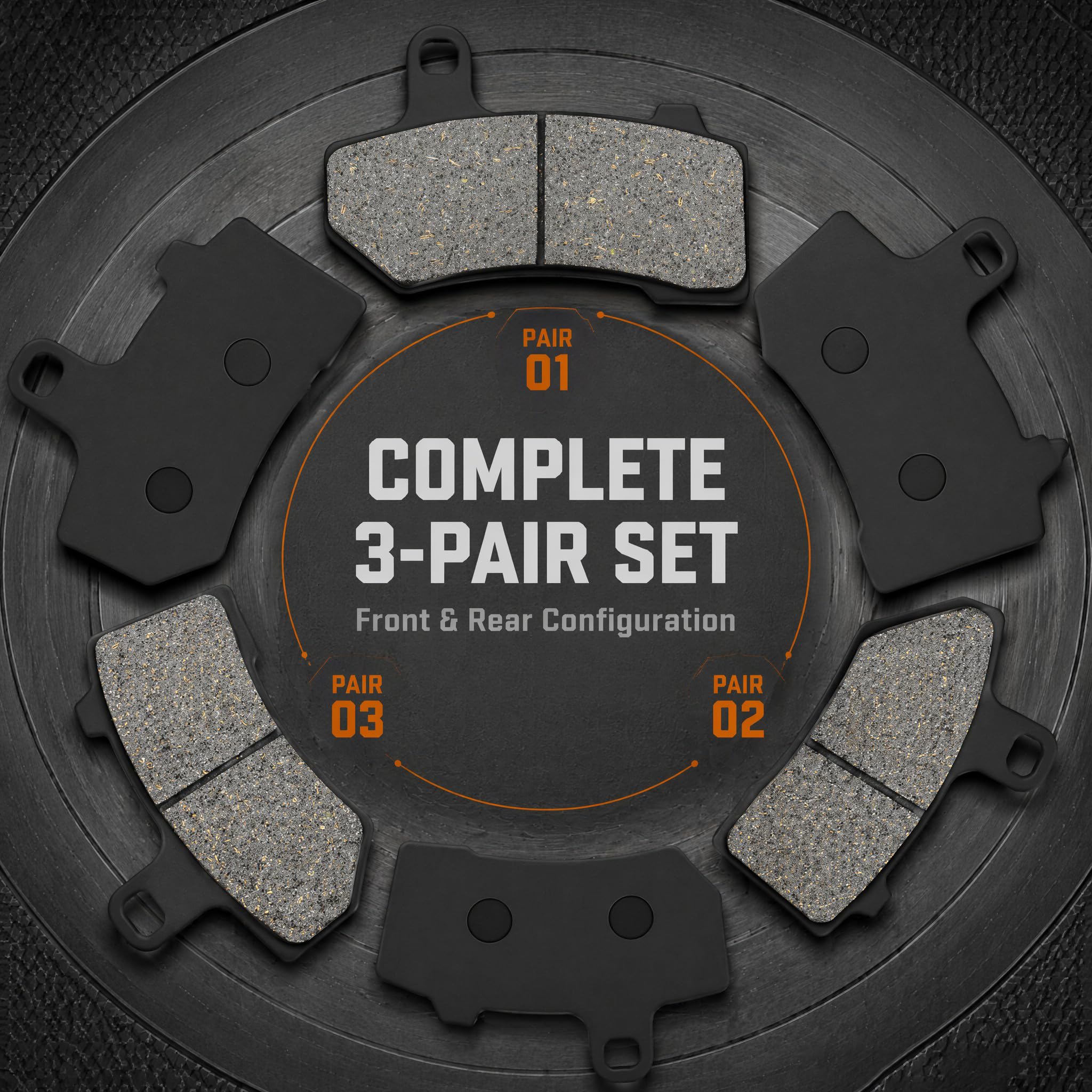 Anoety brake pads displayed in a garage setting, useful for DIY install guidance