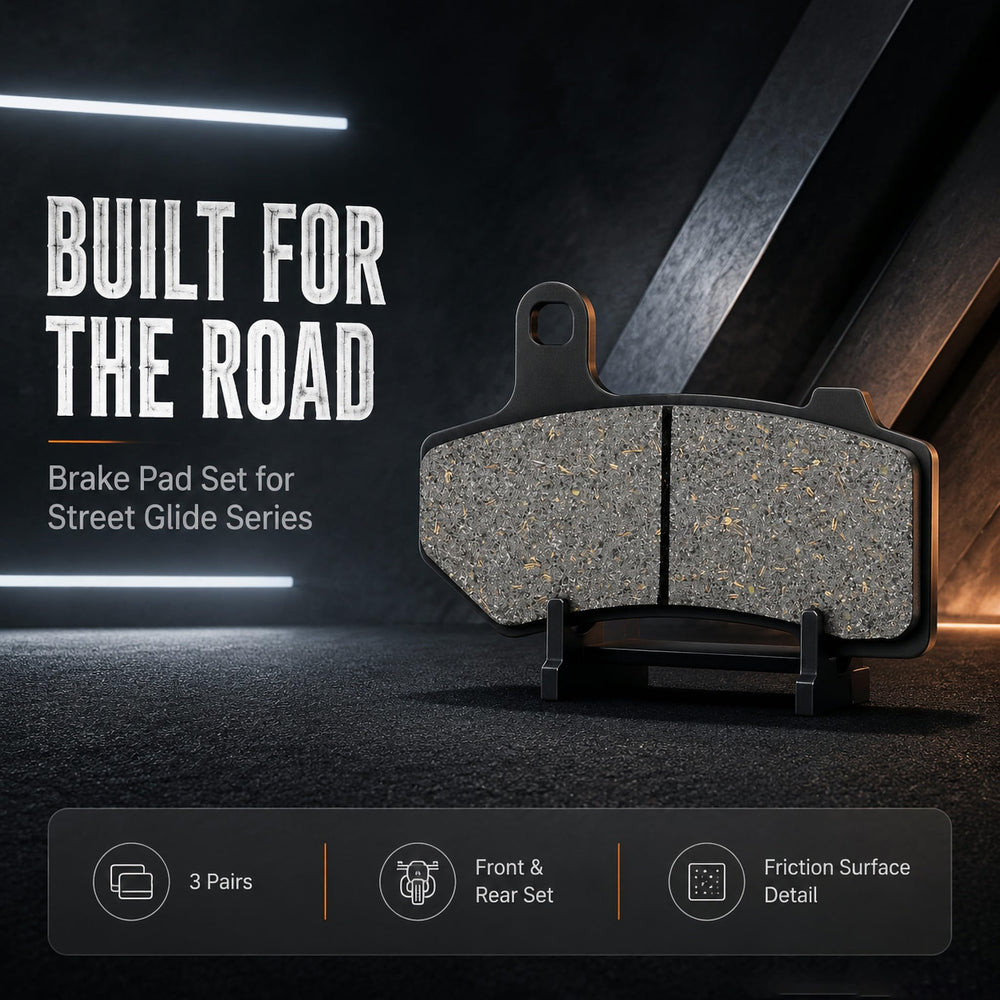 Anoety rear brake pad packaging with model codes visible for easy compatibility confirmation