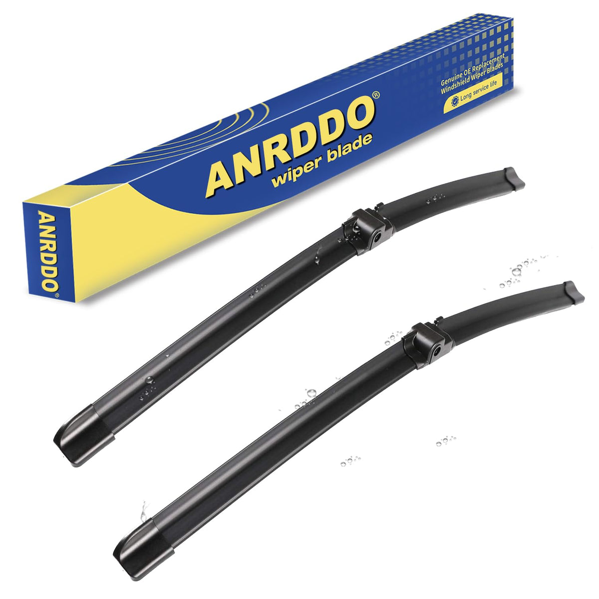 ANRDDO front packaging view showing replacement blades and clear fitment info for easy selection
