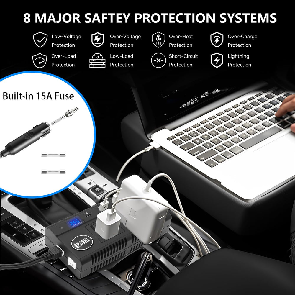 Ansee product packaging with cables and user manual for easy setup