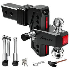 ANTbay front assembly view showing robust shank and receiver fit for secure towing