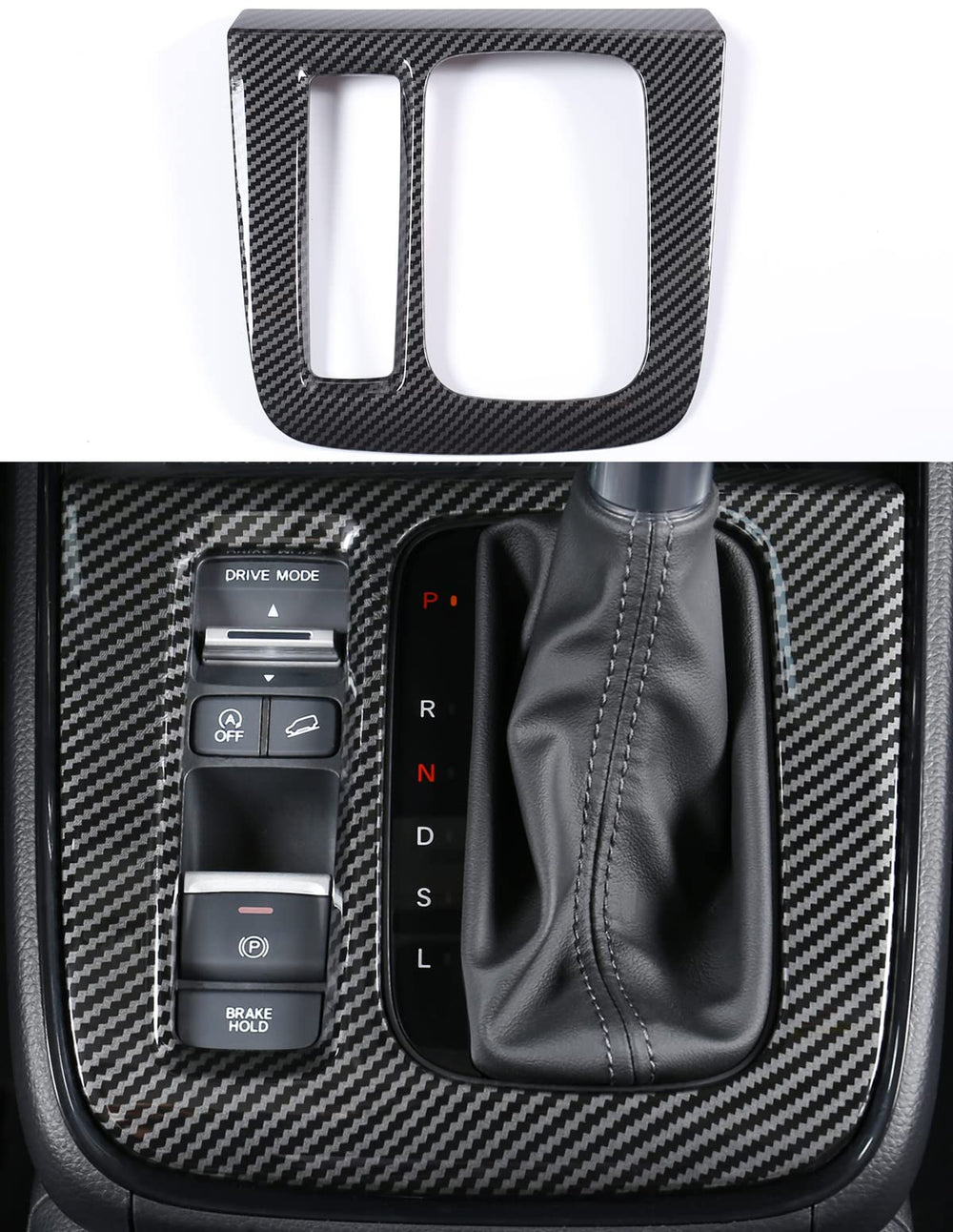 AntBooBoo front panel installed on CR-V console protecting finish