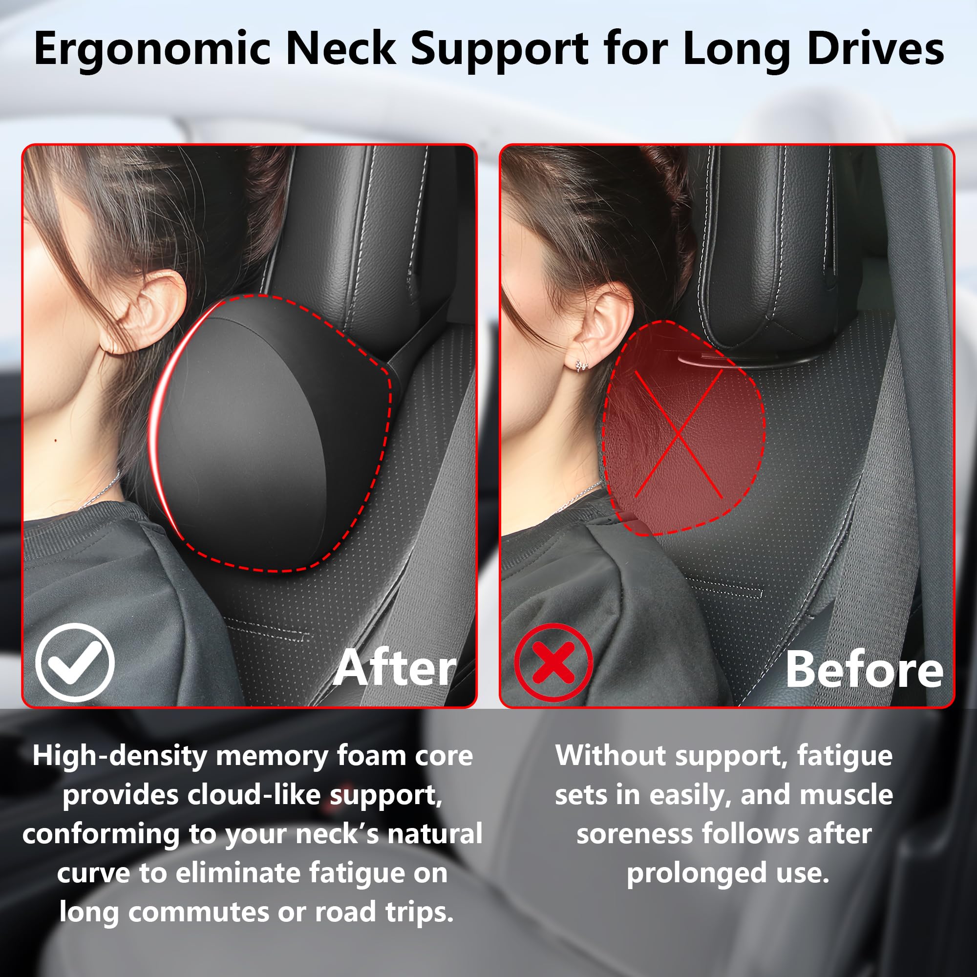 AntDiseno size comparison with headrest showing compact dimensions