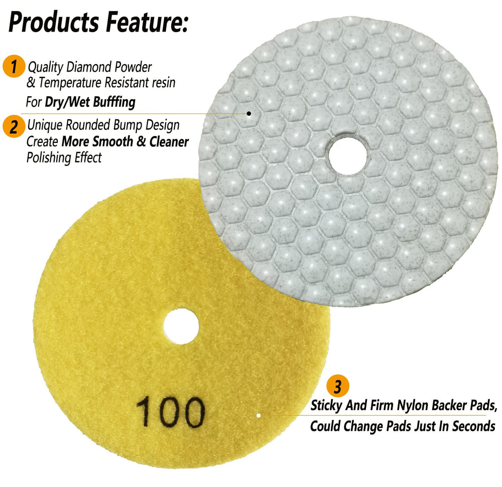 ANTENGDATOOL wool felt buffing pad detail for high-gloss finishing