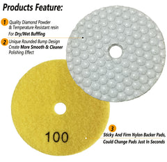 ANTENGDATOOL wool felt buffing pad detail for high-gloss finishing