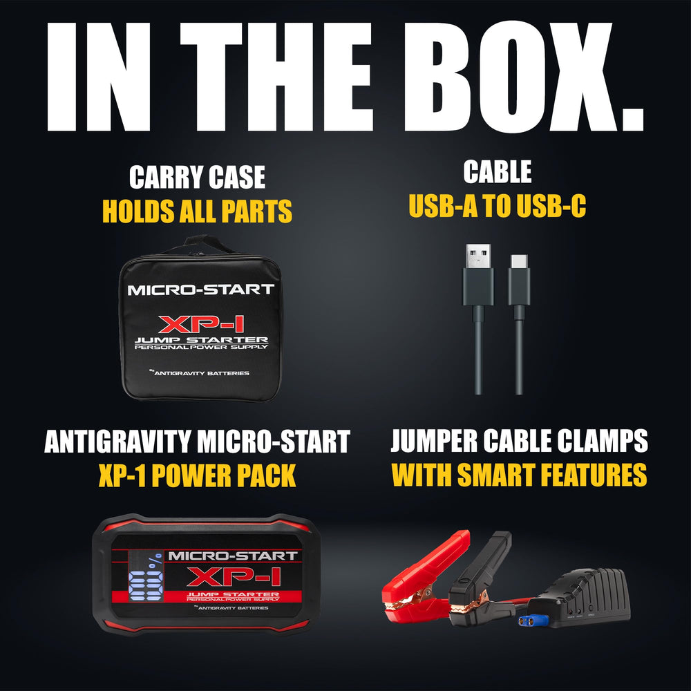 Antigravity XP-1 carry case with accessories for organized storage