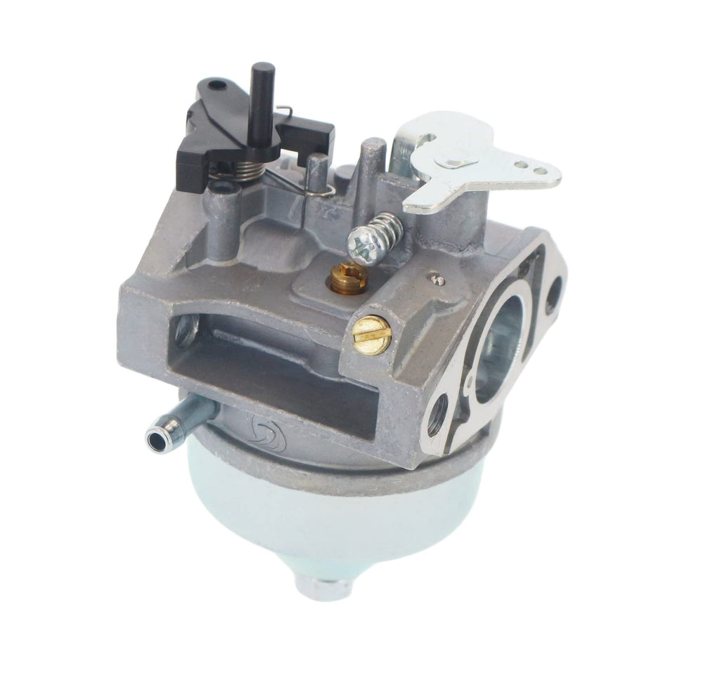 ANTO carburetor installed on mower engine demonstrating correct fit and restoration