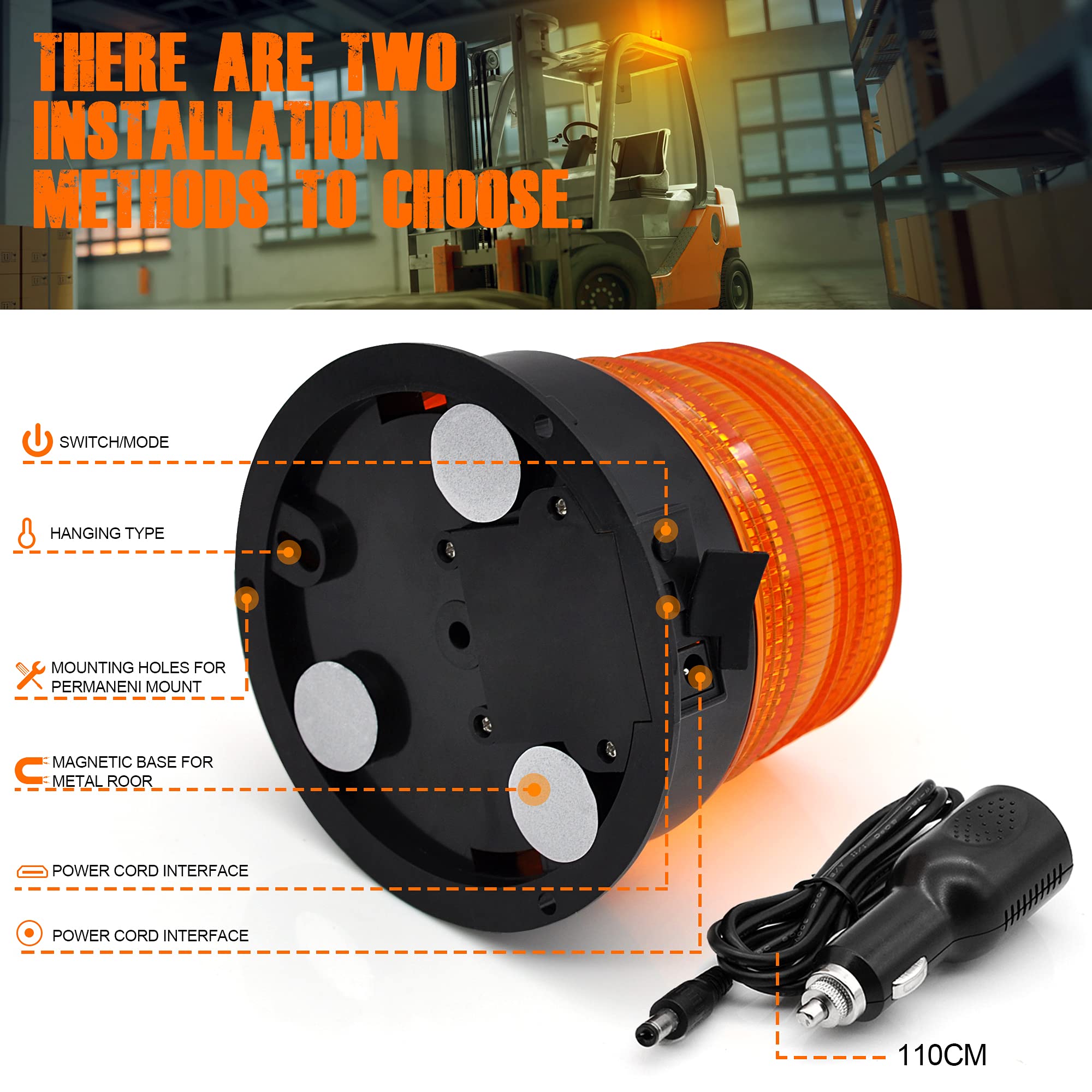 AnTom magnetic base detail illustrating secure mounting and quick attachment