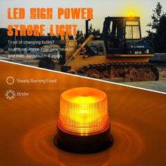 AnTom close-up of top lens and LED array demonstrating durable light output
