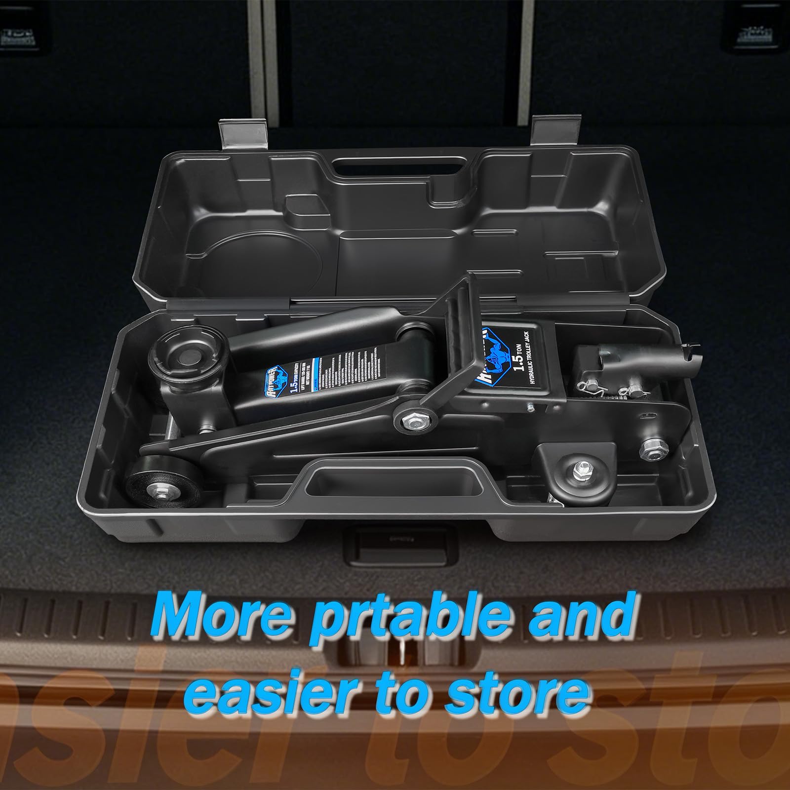 LIFTING TOOLS ANTPOWER steel casters and swivel wheels for smooth maneuvering benefit