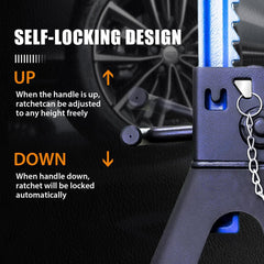 LIFTING TOOLS ANTPOWER steel side-pin lock shown for redundant safety