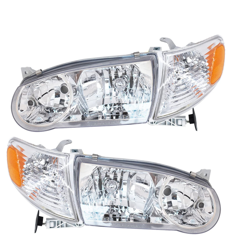 ANTUKO driver side headlight mounted on vehicle illustrating correct alignment benefit