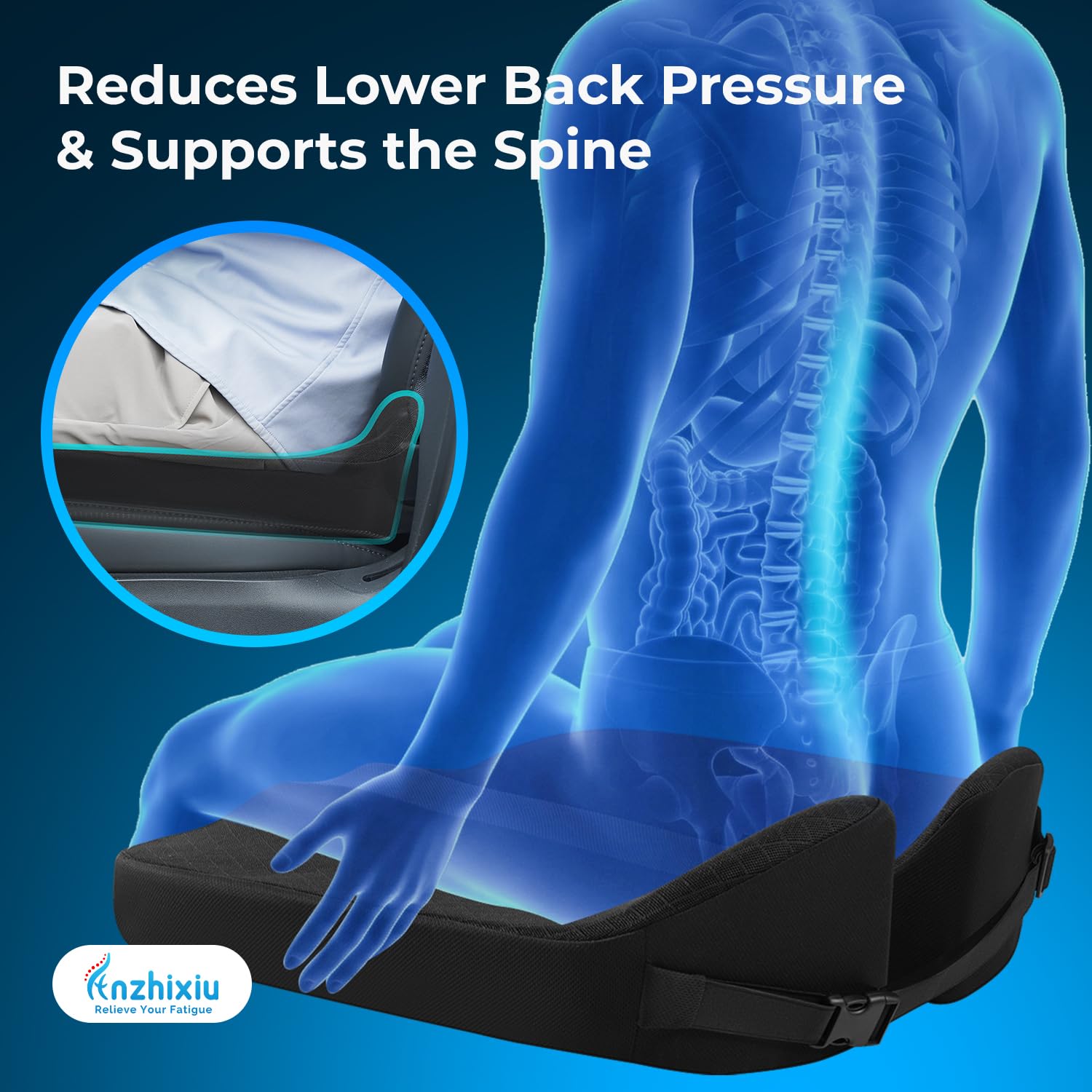 anzhixiu non-slip backing detail providing stable anti-slip performance