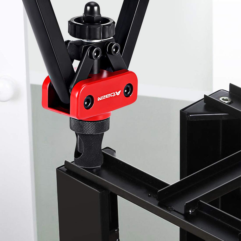 AOBEN tool next to ruler showing 14 inch length and portability advantage