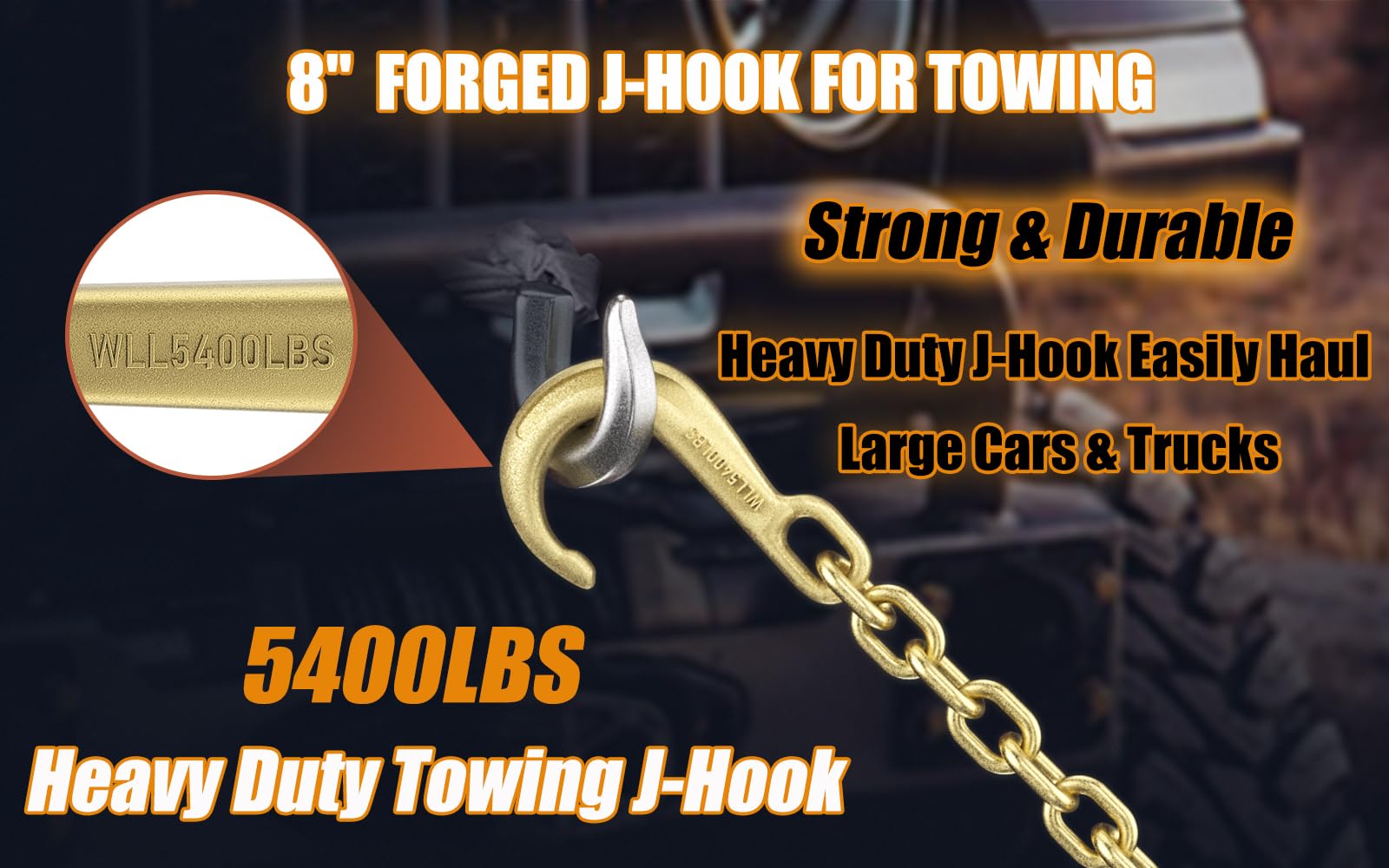 AODESTINY yellow zinc-plated finish highlighting corrosion resistance benefit