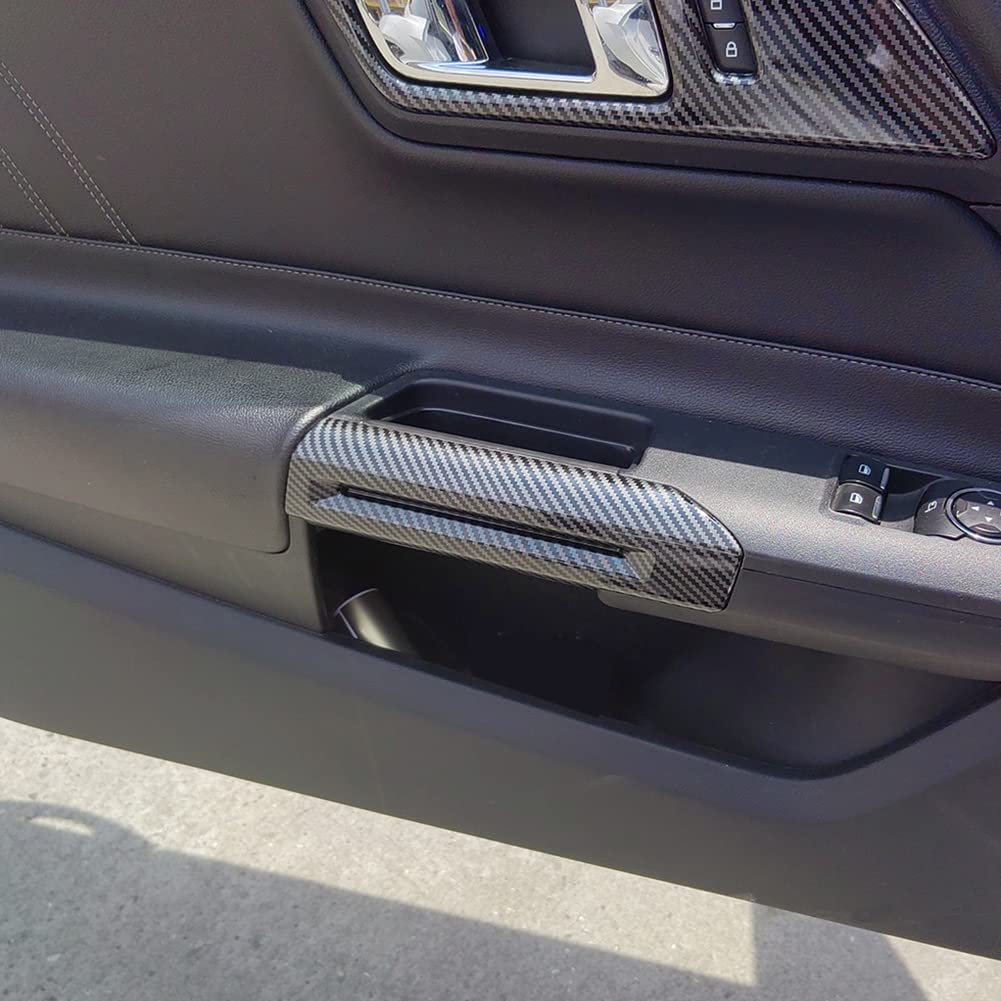 AOKIO installed in Mustang interior showing immediate visual upgrade