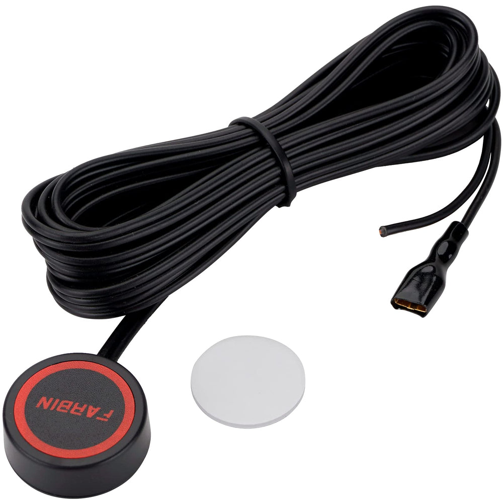 AOLIHAN momentary push-button mounted on dash for easy activation
