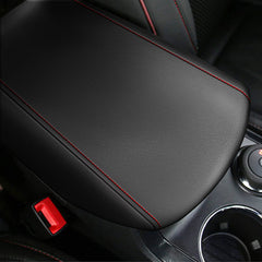 AOMSAZTO close-up of stitching and leather-like texture for durability
