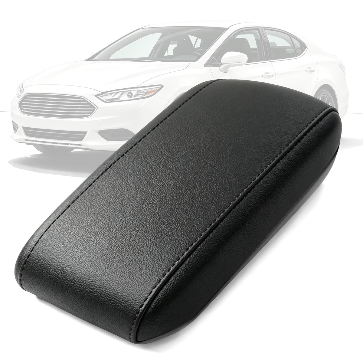 AOMSAZTO front view armrest cover showing neat fit and clean look