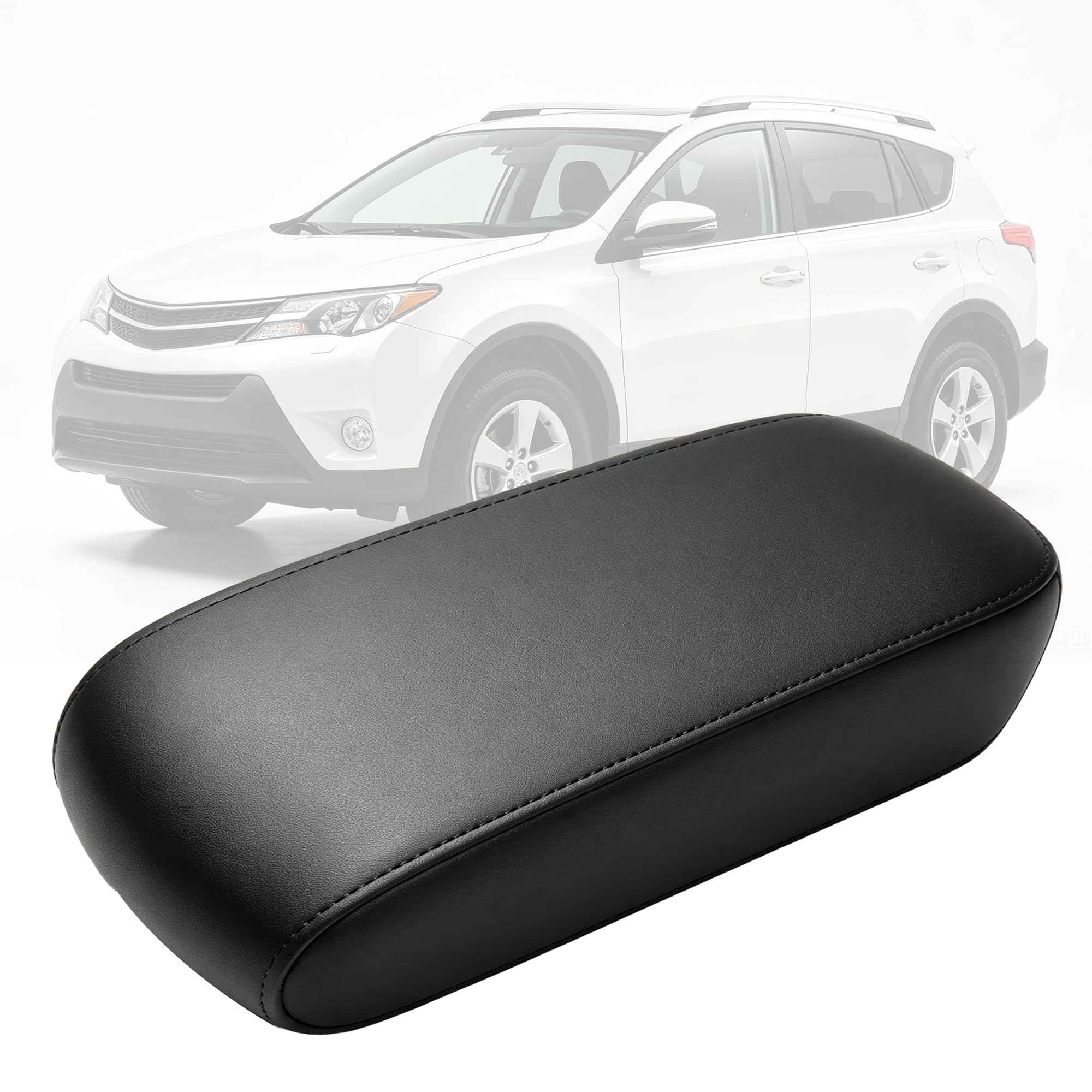 AOMSAZTO front view of black console cover showing clean fit and protection