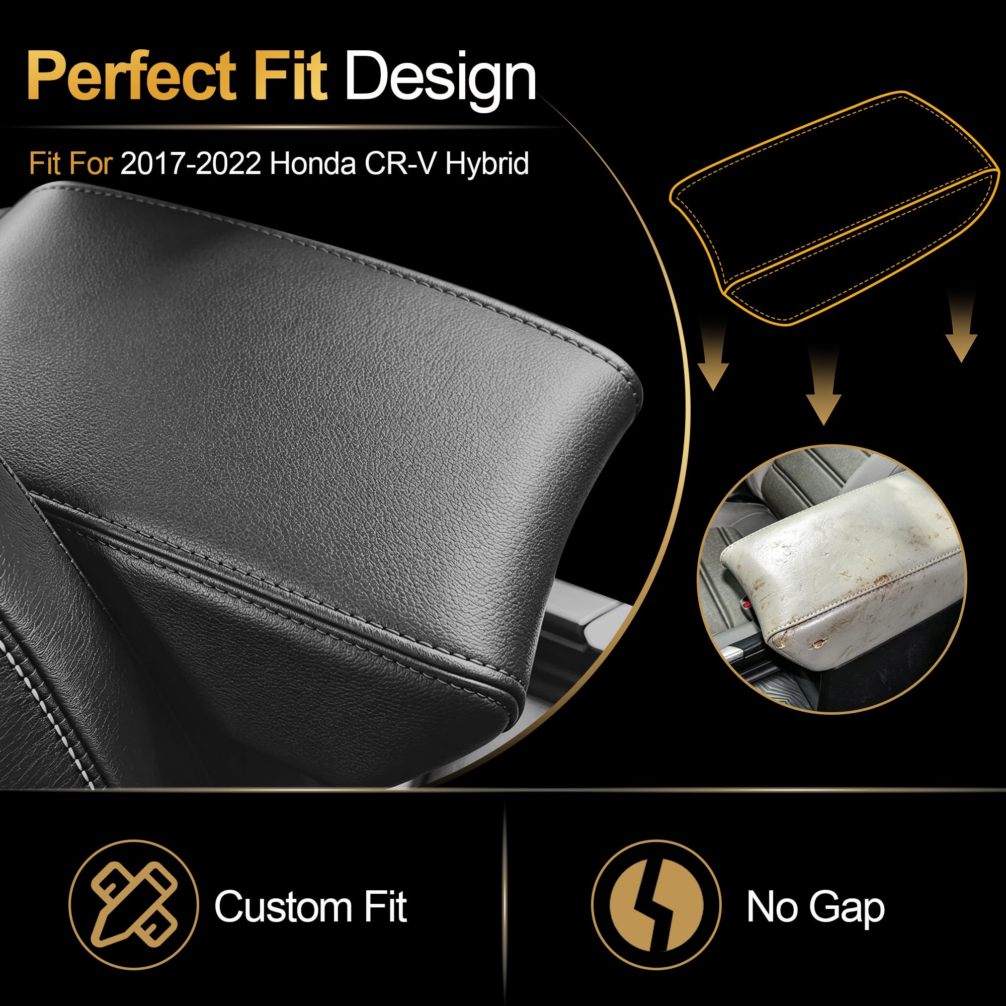 AOMSAZTO installed in CR-V cabin improves comfort and protects armrest