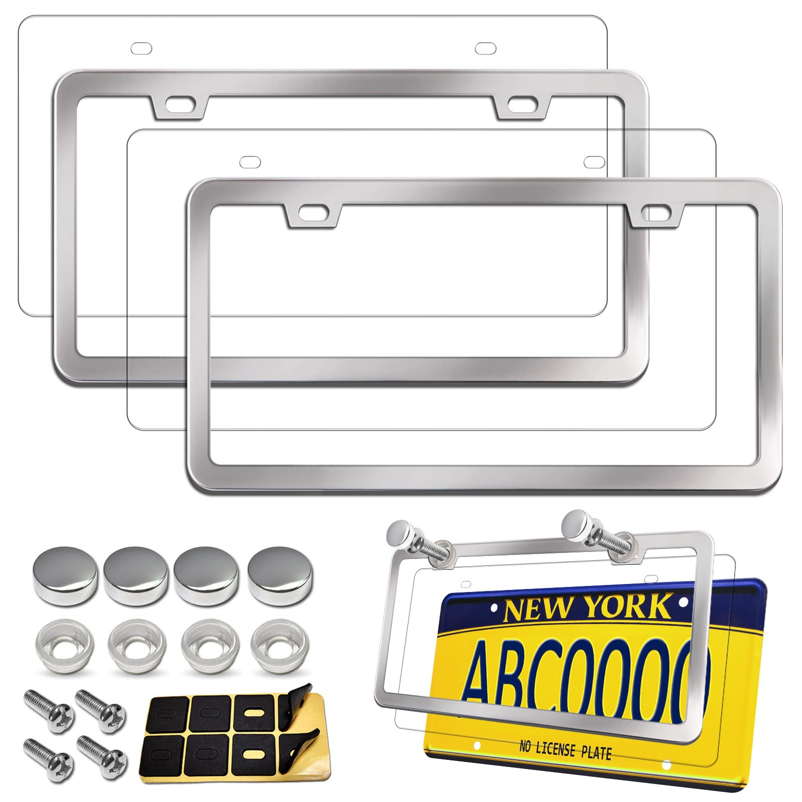AOOTF stainless steel frame front view showing corrosion resistance benefit